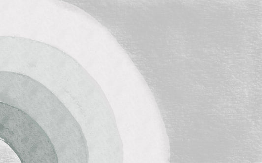 Grey Geometric Swirl Wallpaper Mural