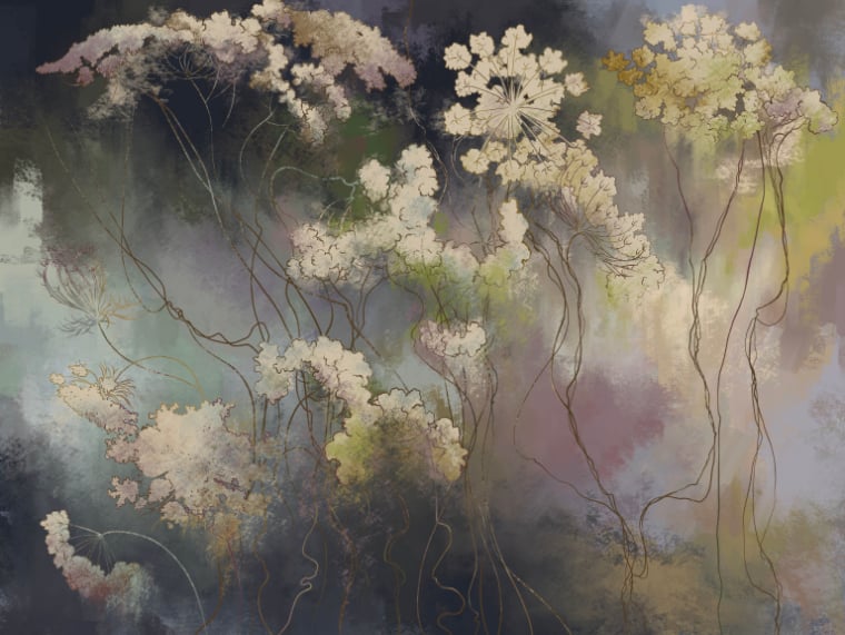Wildflower Whisper Wall Mural