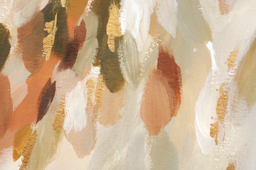 Abstract Brushstroke Wall Mural