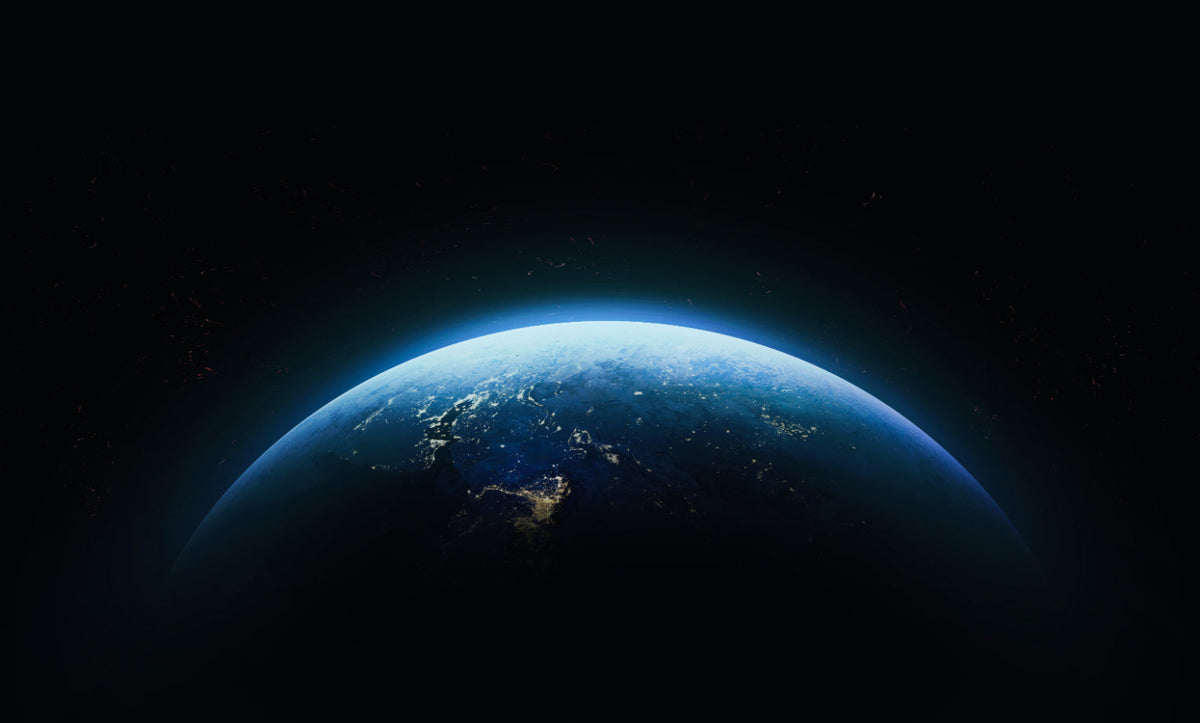 Earth From Space Wall Mural