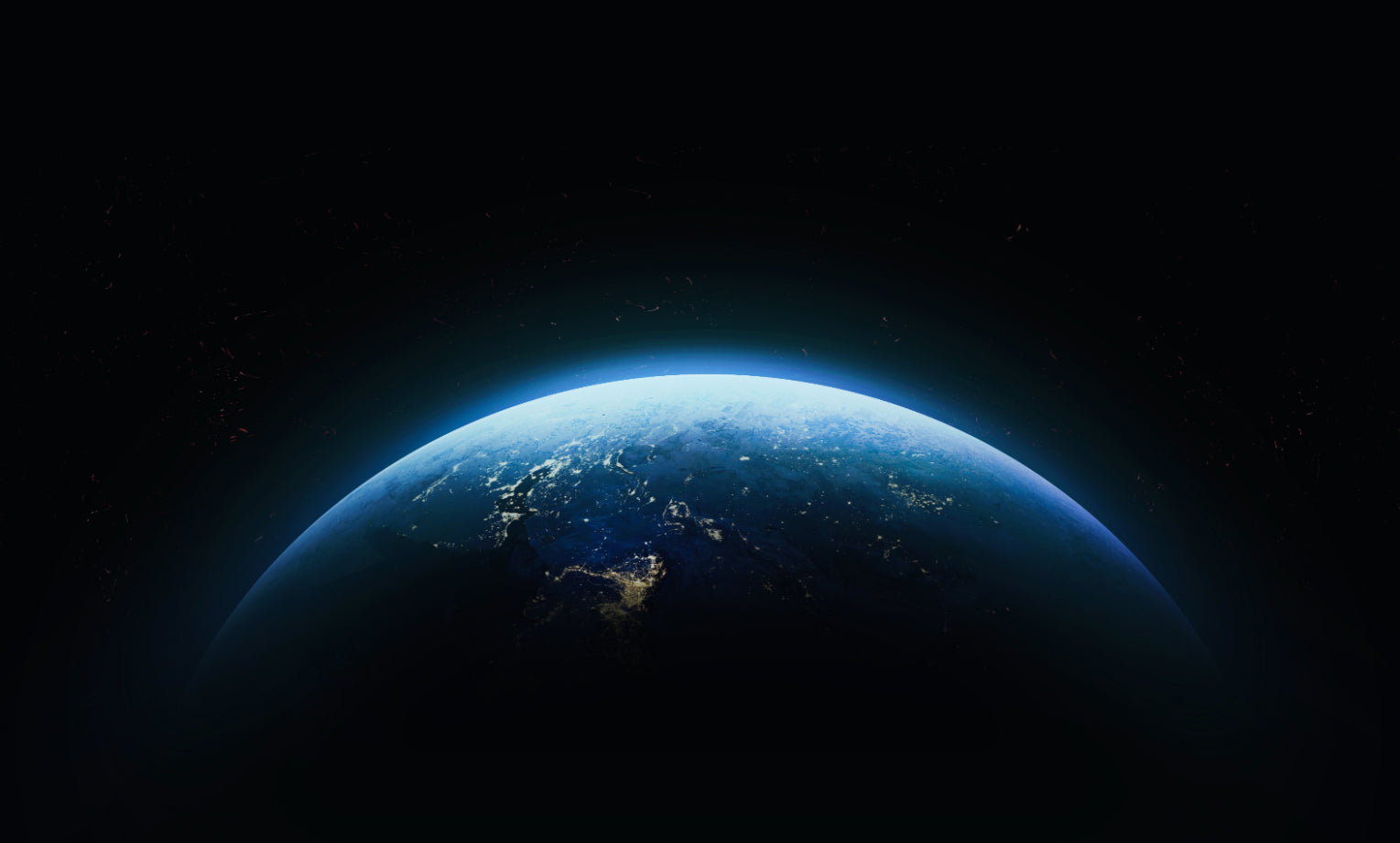 Earth From Space Wall Mural