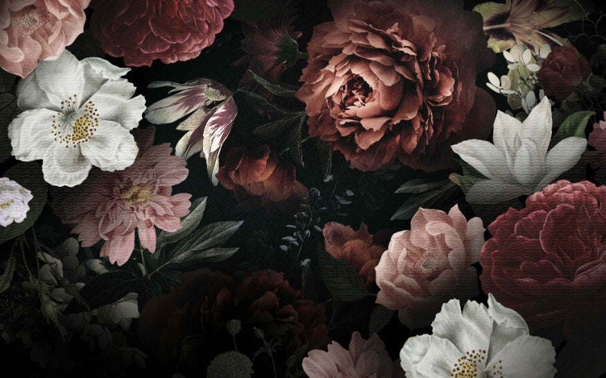 Floral Elegance Wall Mural