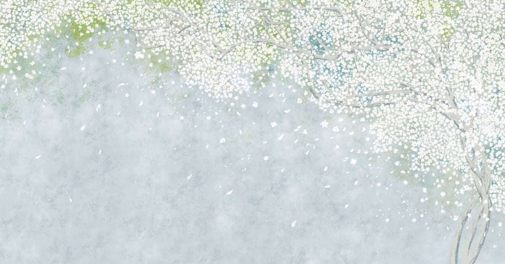Vintage Sakura Wall Mural