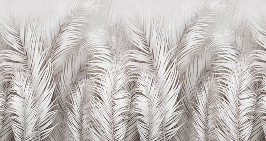 Seraphic Feather Array Wall Mural