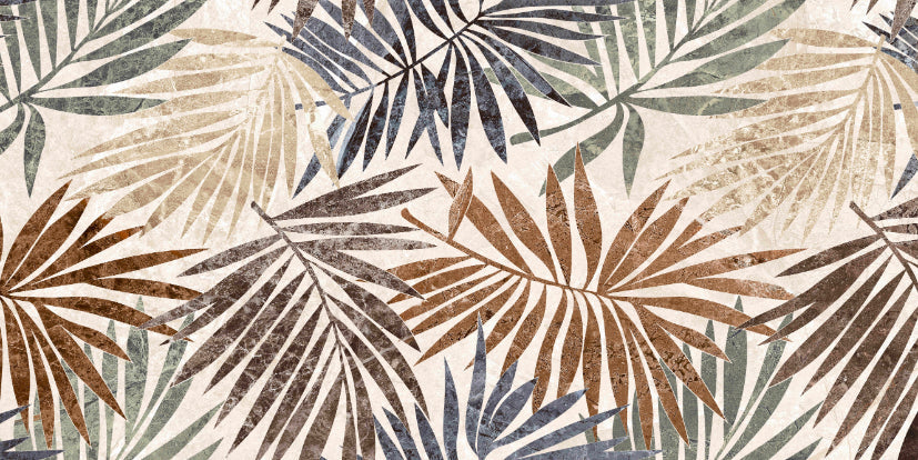 Rustic Palm Wall Mural