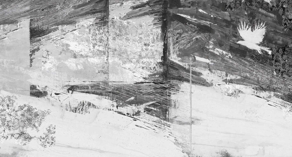 Grunge Fusion Wallpaper Mural in your room — zoomed