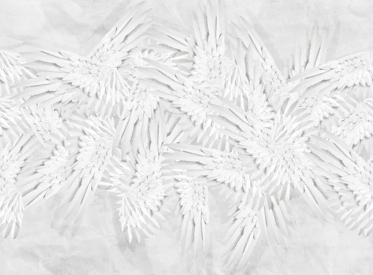 Angelic Aegis Hermes Feather Mural
