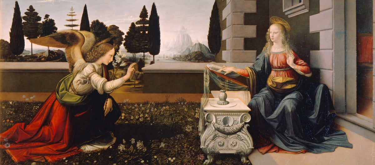 Leonardo's Divine Annunciation Mural