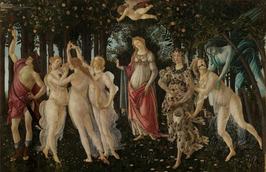 Botticelli's Garden Primavera Wall Mural