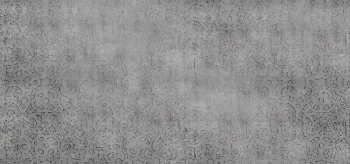 Modern Cement Aesthetic Wallpaper Mural in your room — zoomed