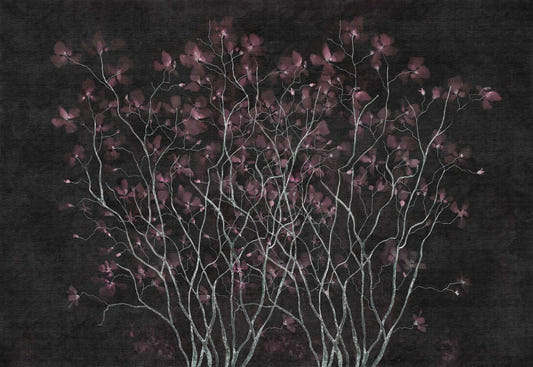 Nightshade Floral Illusion Wall Mural