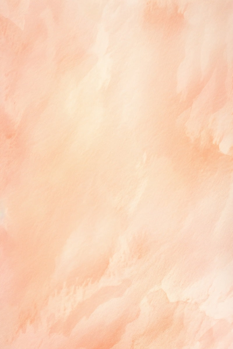 Peach Melody Pantone Shade Watercolor Wallpaper