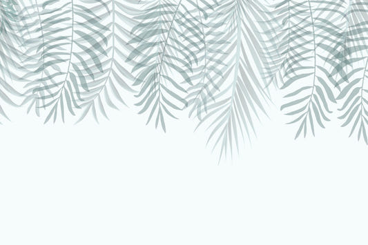 Arctic Palm Whisper Wallpaper Mural