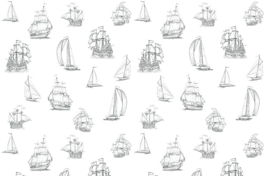 Old World Sailing Wallpaper Mural