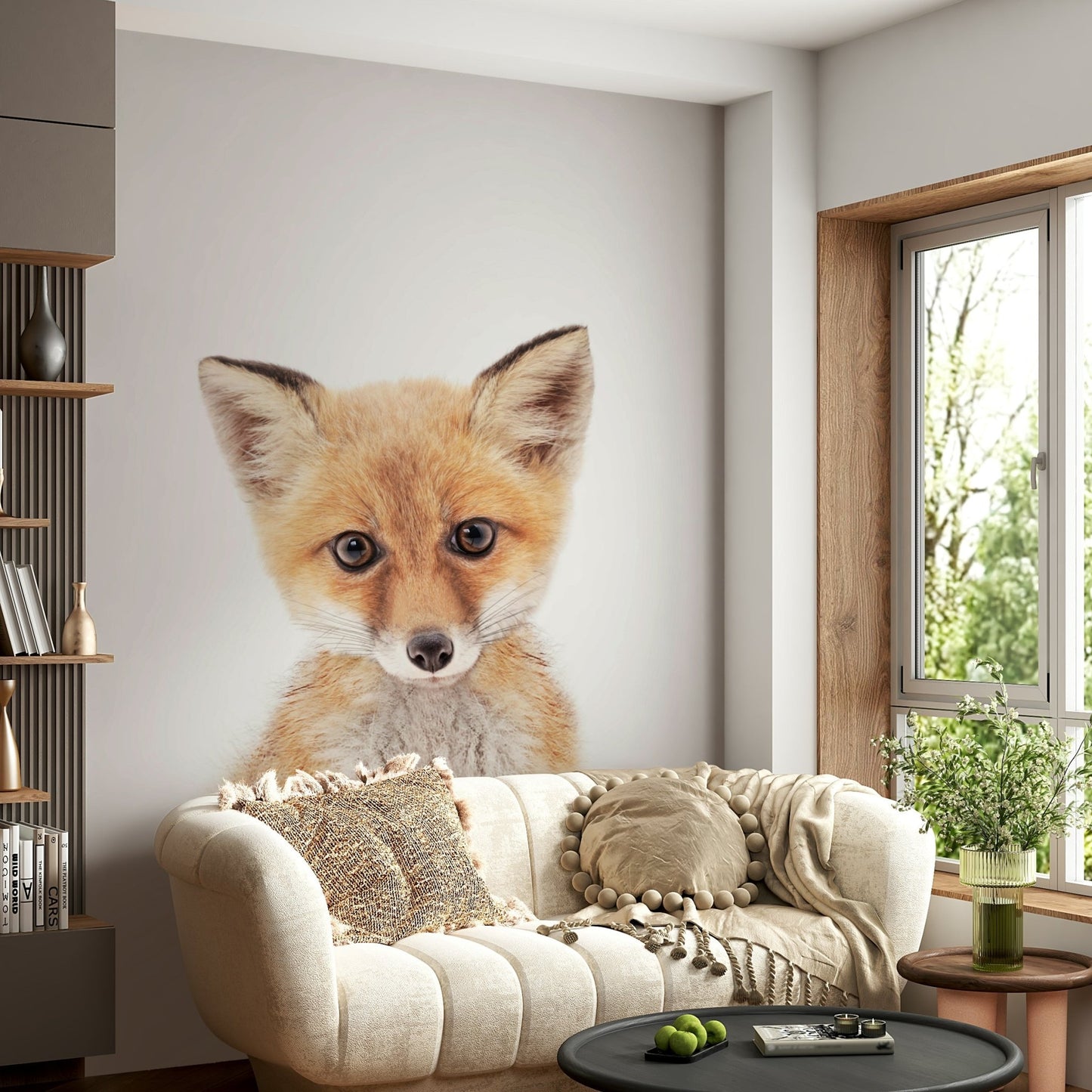 Wall mural for nursery walls
