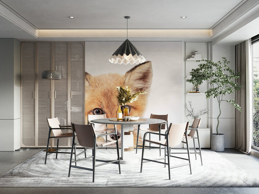 Baby Fox Wall Mural
