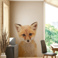 Easy-to-install wall mural
