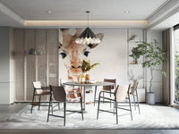 Easy-apply giraffe wall mural
