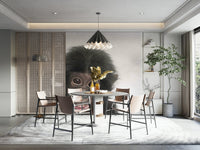 Playful monkey in natural setting mural
