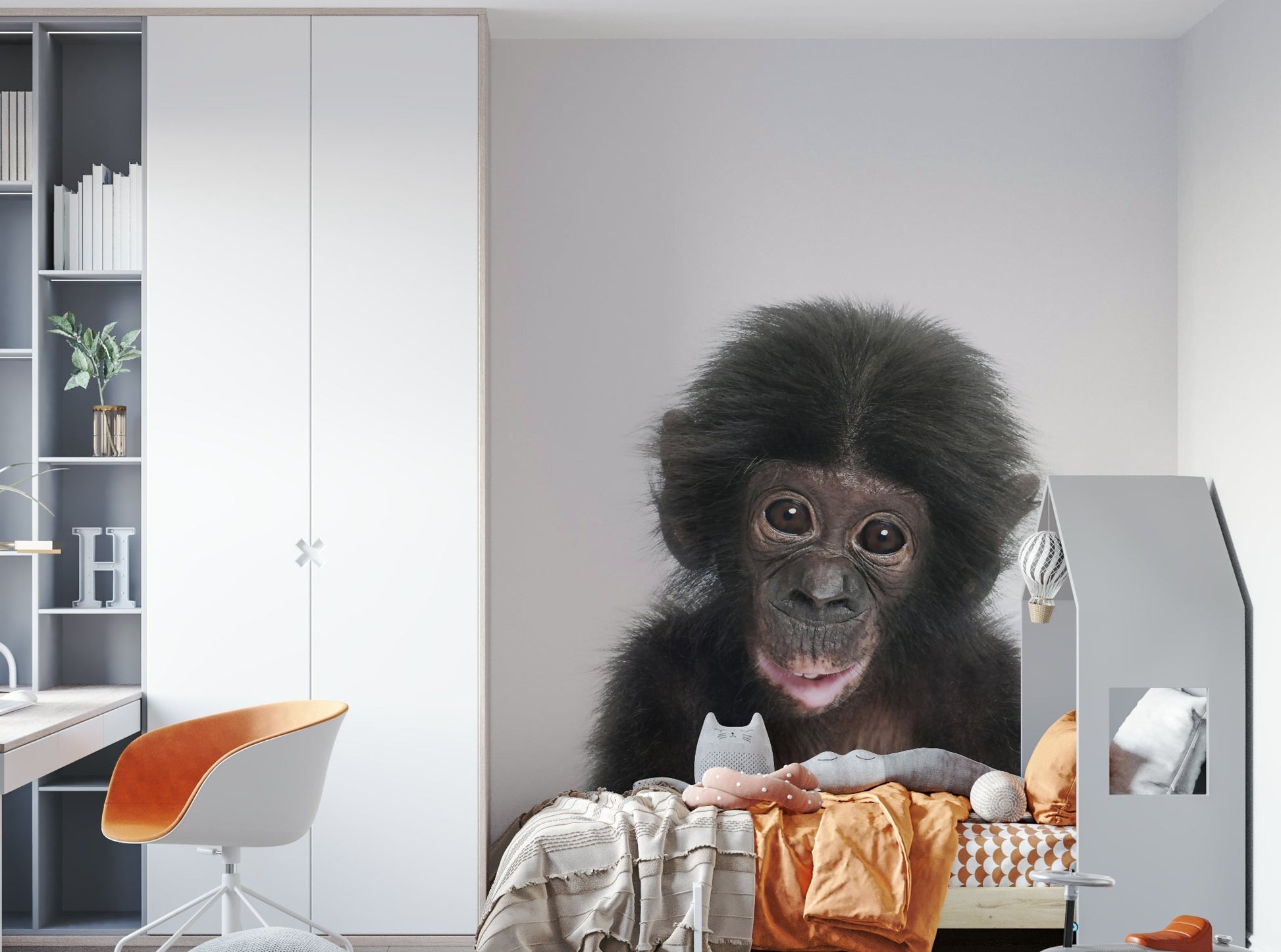 Smooth finish wallpaper for walls
