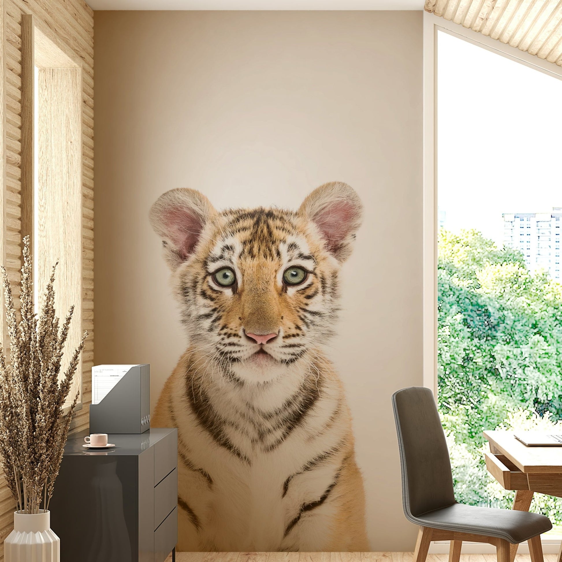 Baby Tiger Wall Mural
