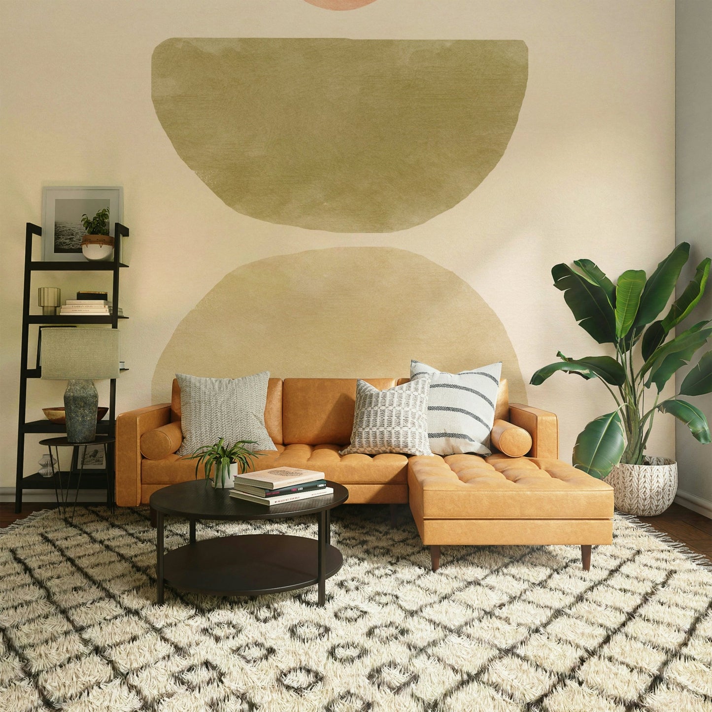 Balanced Hues Wall Mural