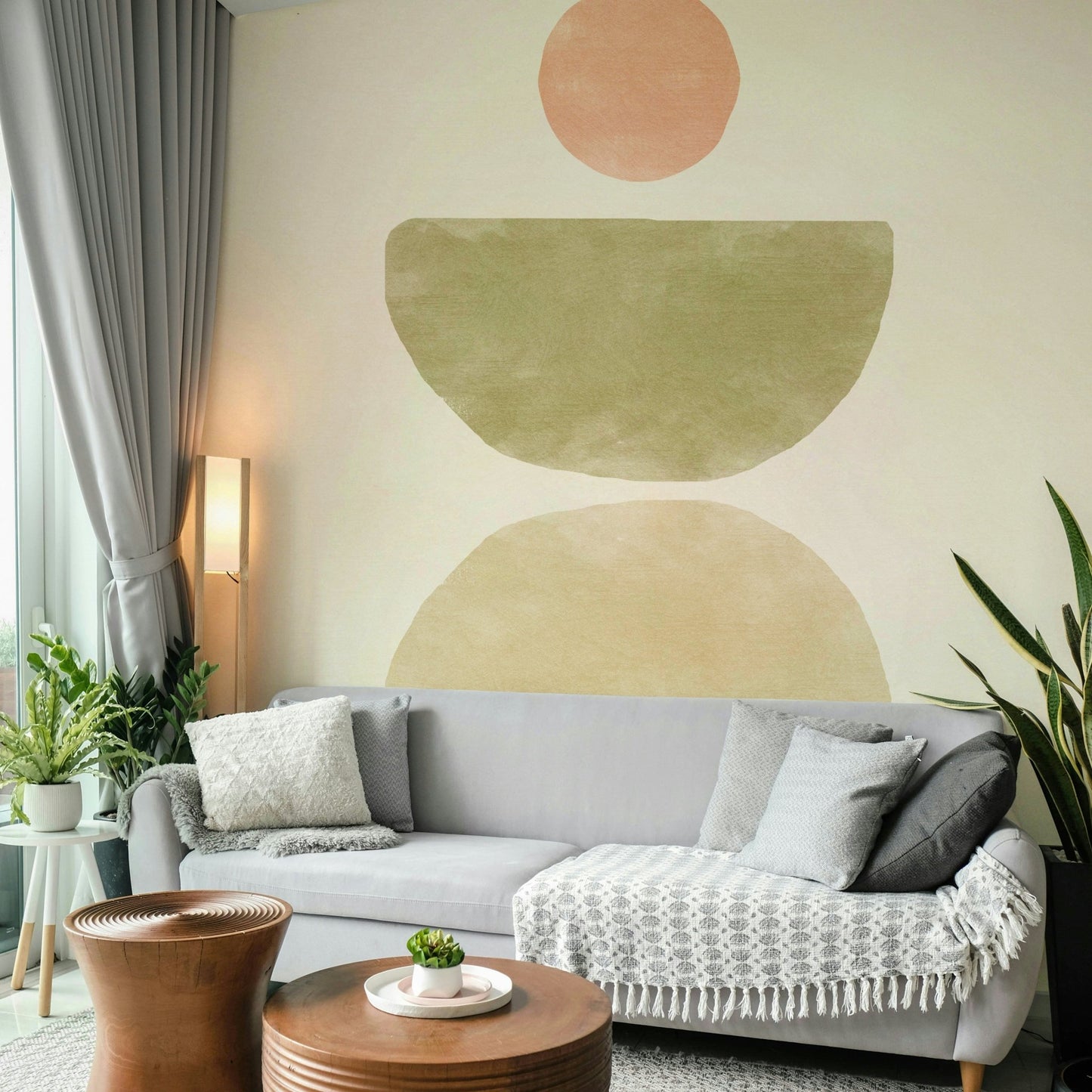 Balanced Hues Wall Mural