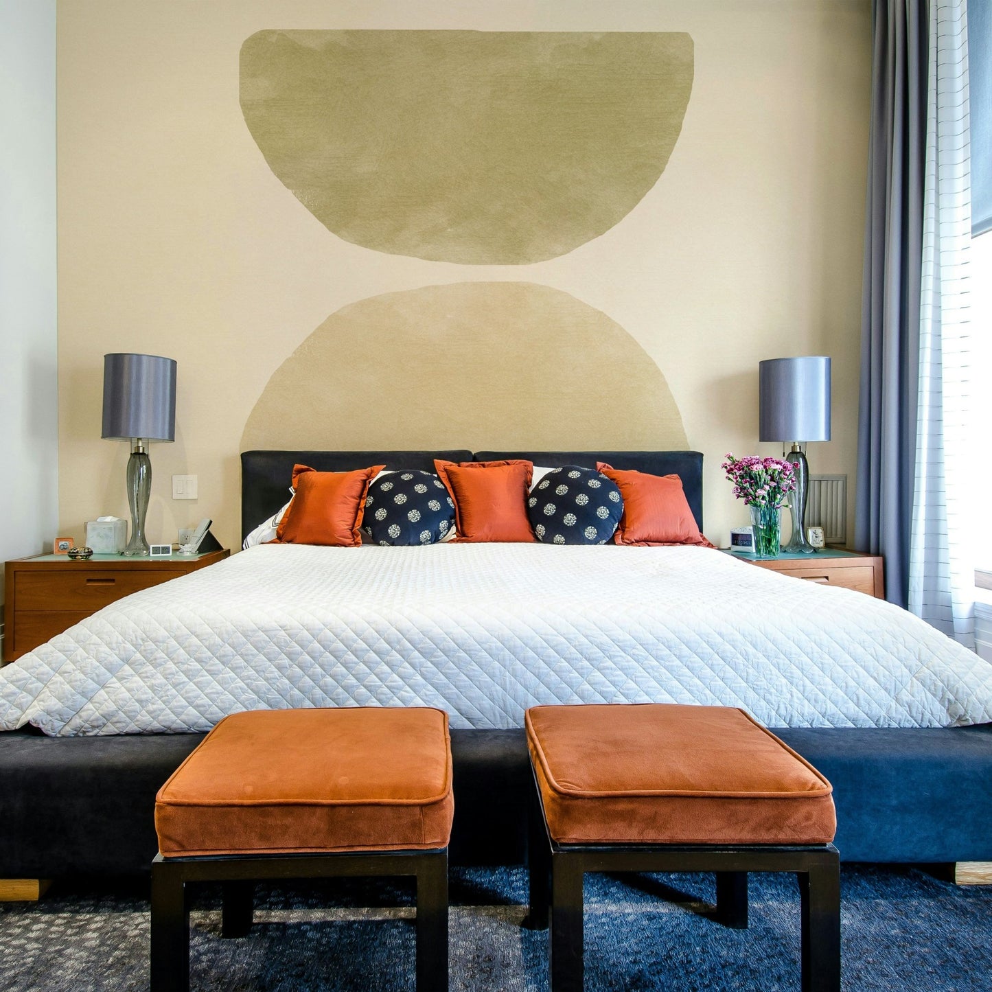 Balanced Hues Wall Mural