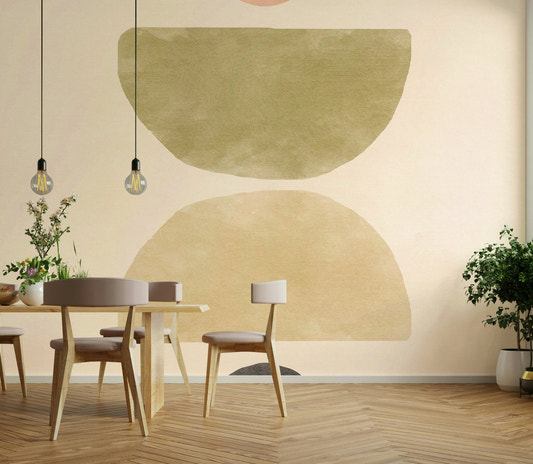 Balanced Hues Wall Mural