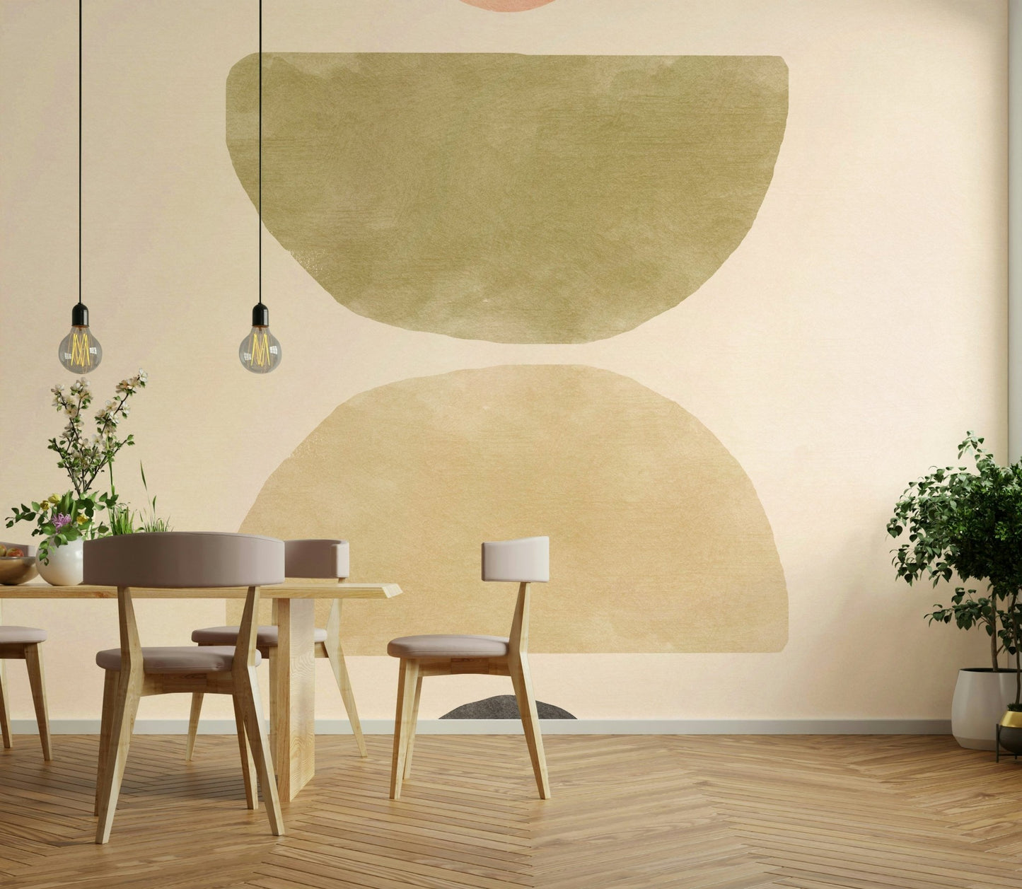 Balanced Hues Wall Mural
