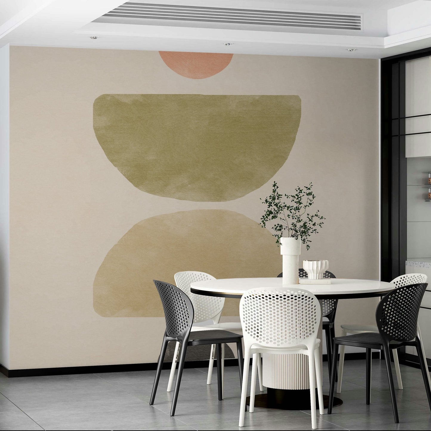 Balanced Hues Wall Mural