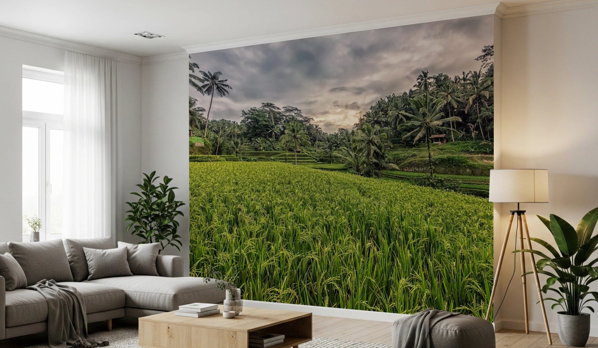Bali Harvest Wall Mural