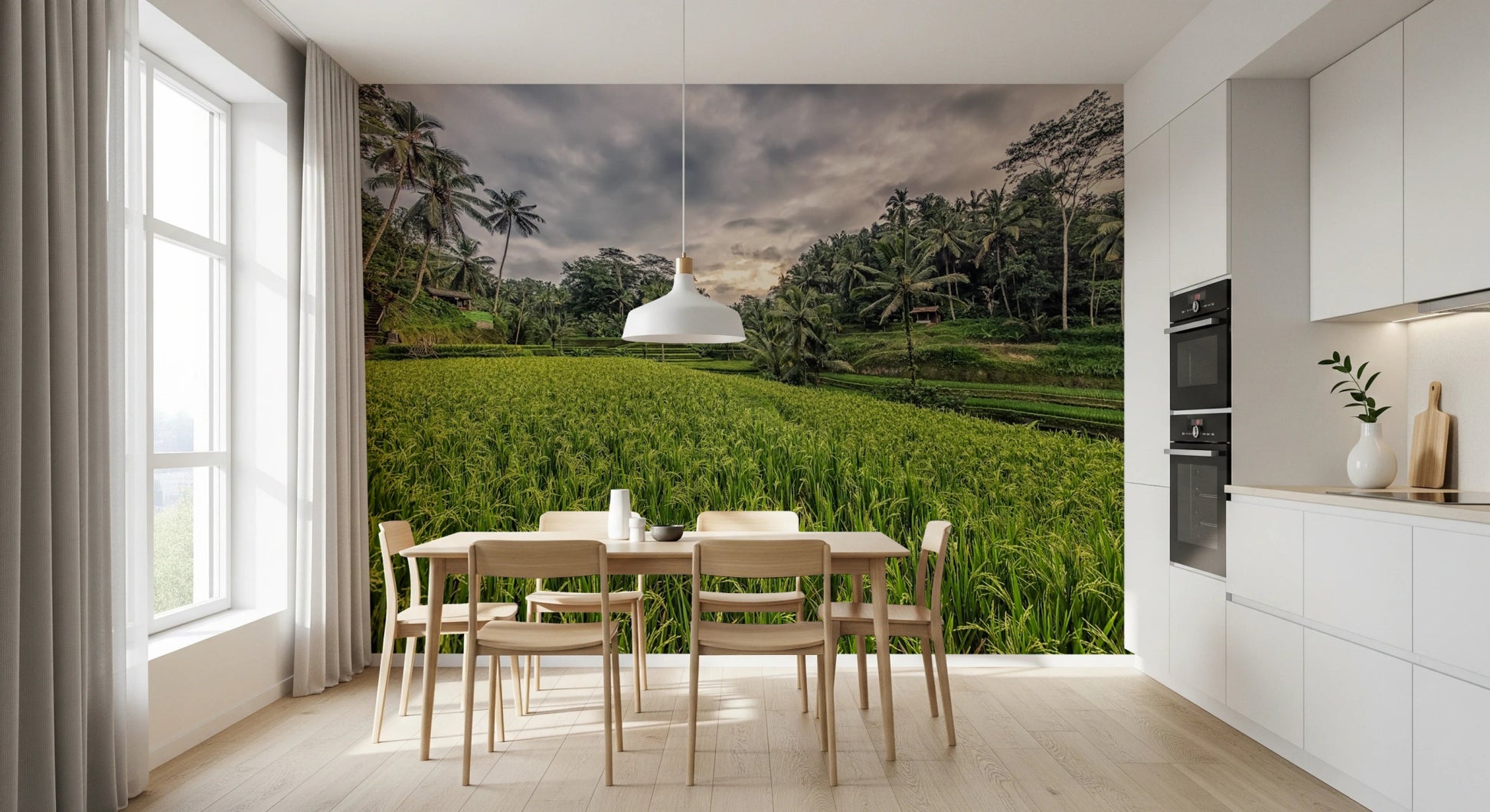 Bali Harvest Wall Mural