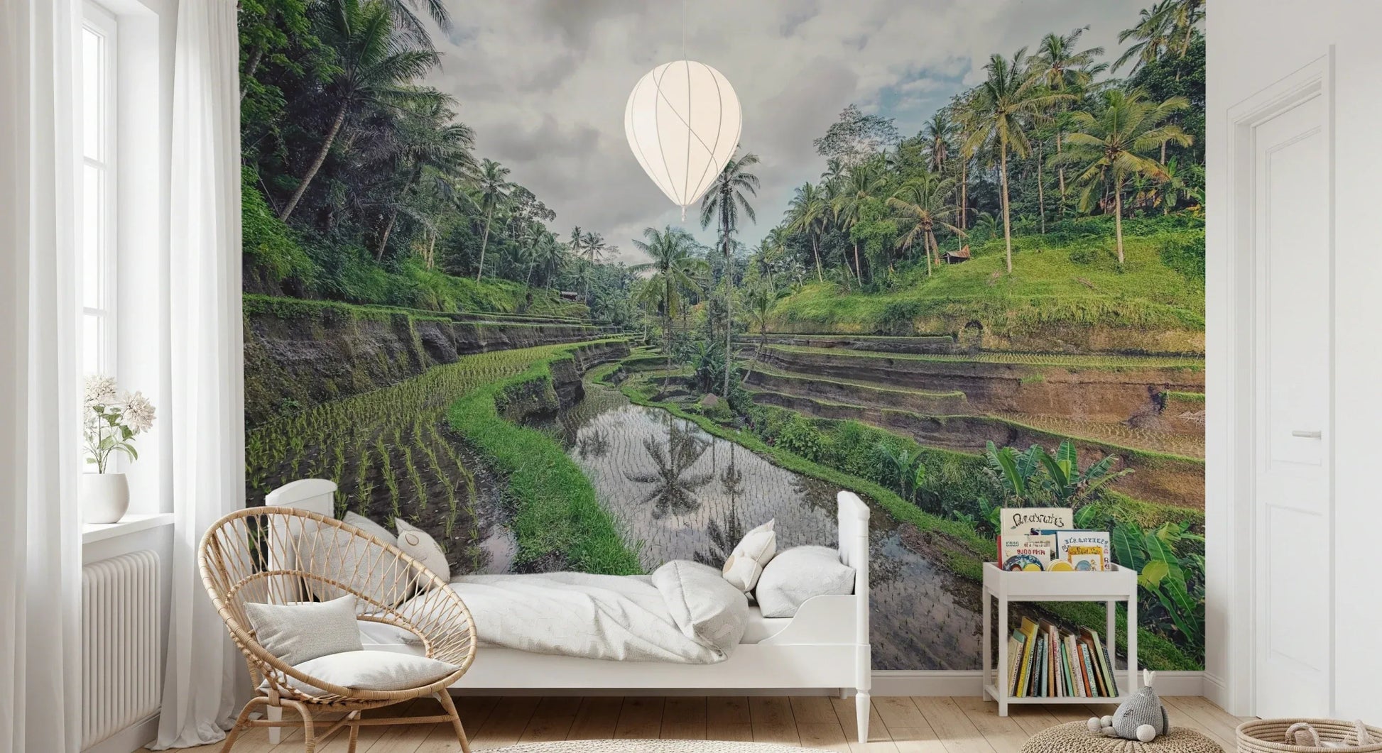 Bali Rice Fields Wall Mural