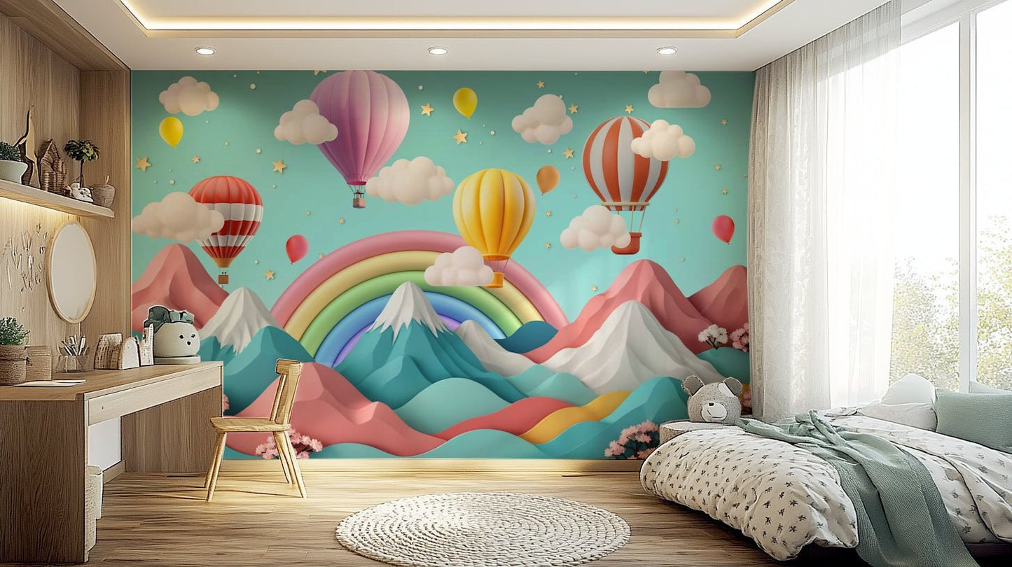 The colors are soft and gentle, with a muted, ethereal palette.

