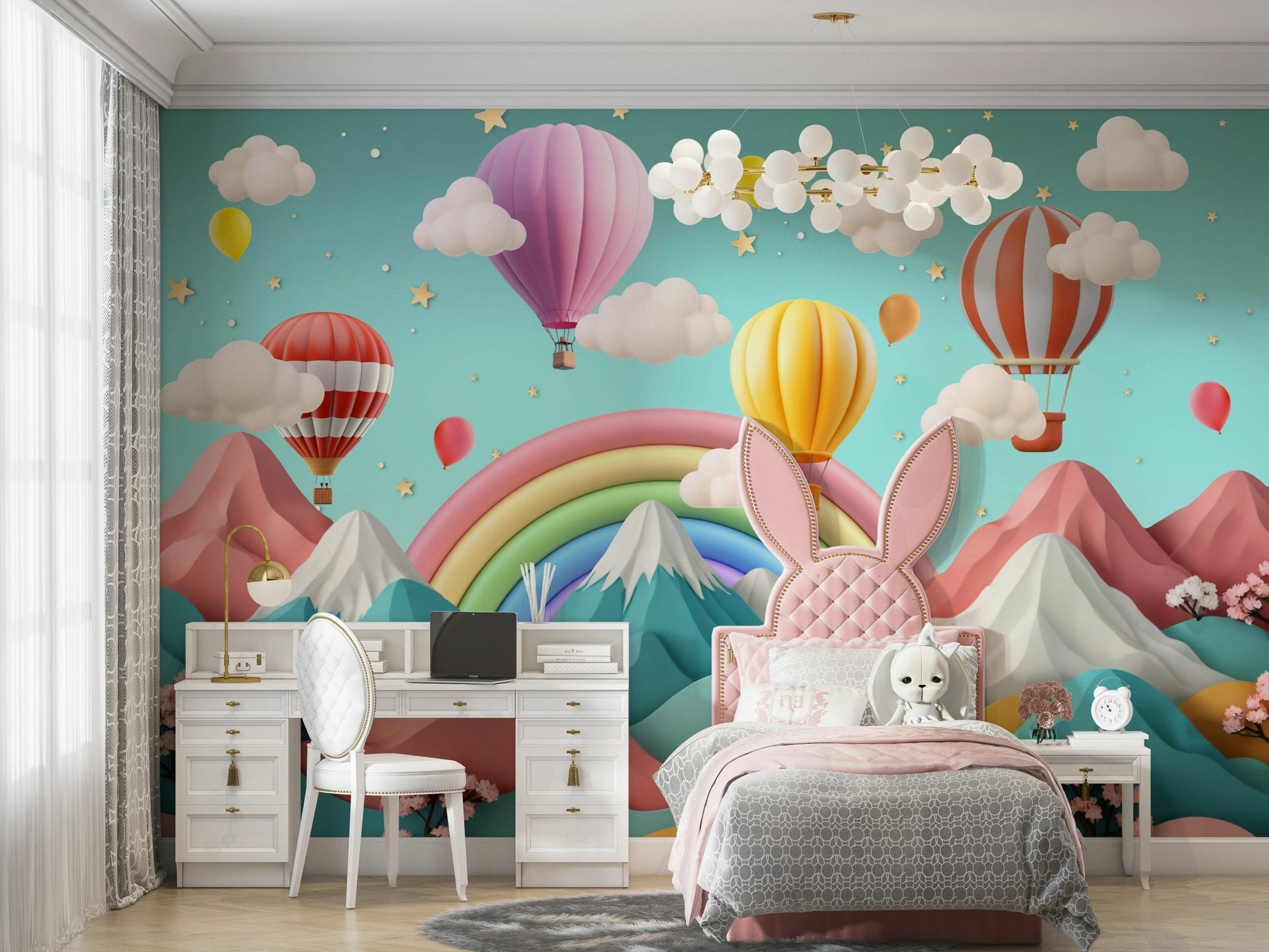 The design has a beautiful, artistic aesthetic.

