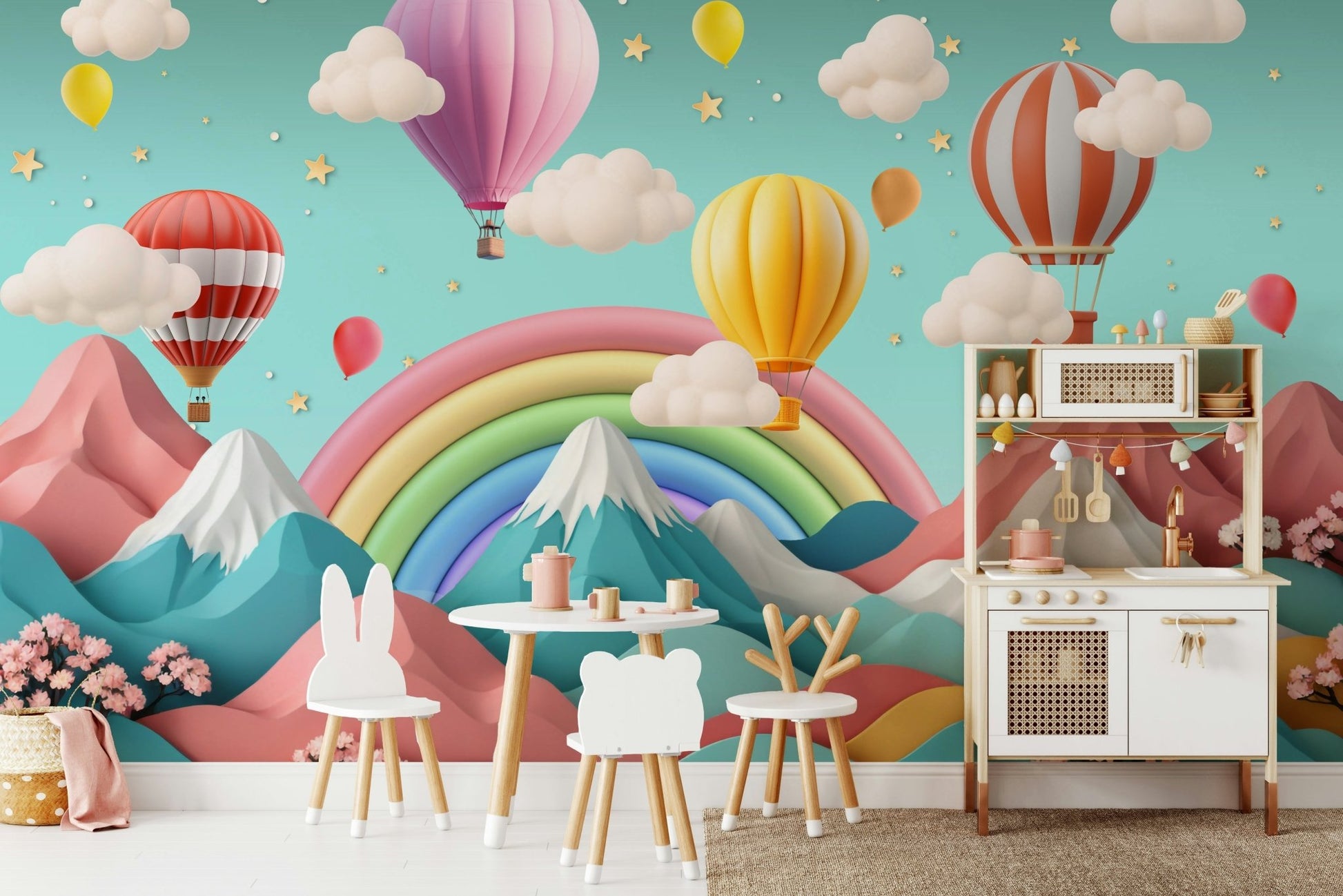 The image feels peaceful and restful.

