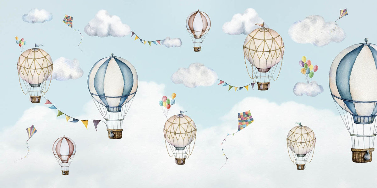 Hot Air Balloon Bonanza Wallpaper Wall Murals
