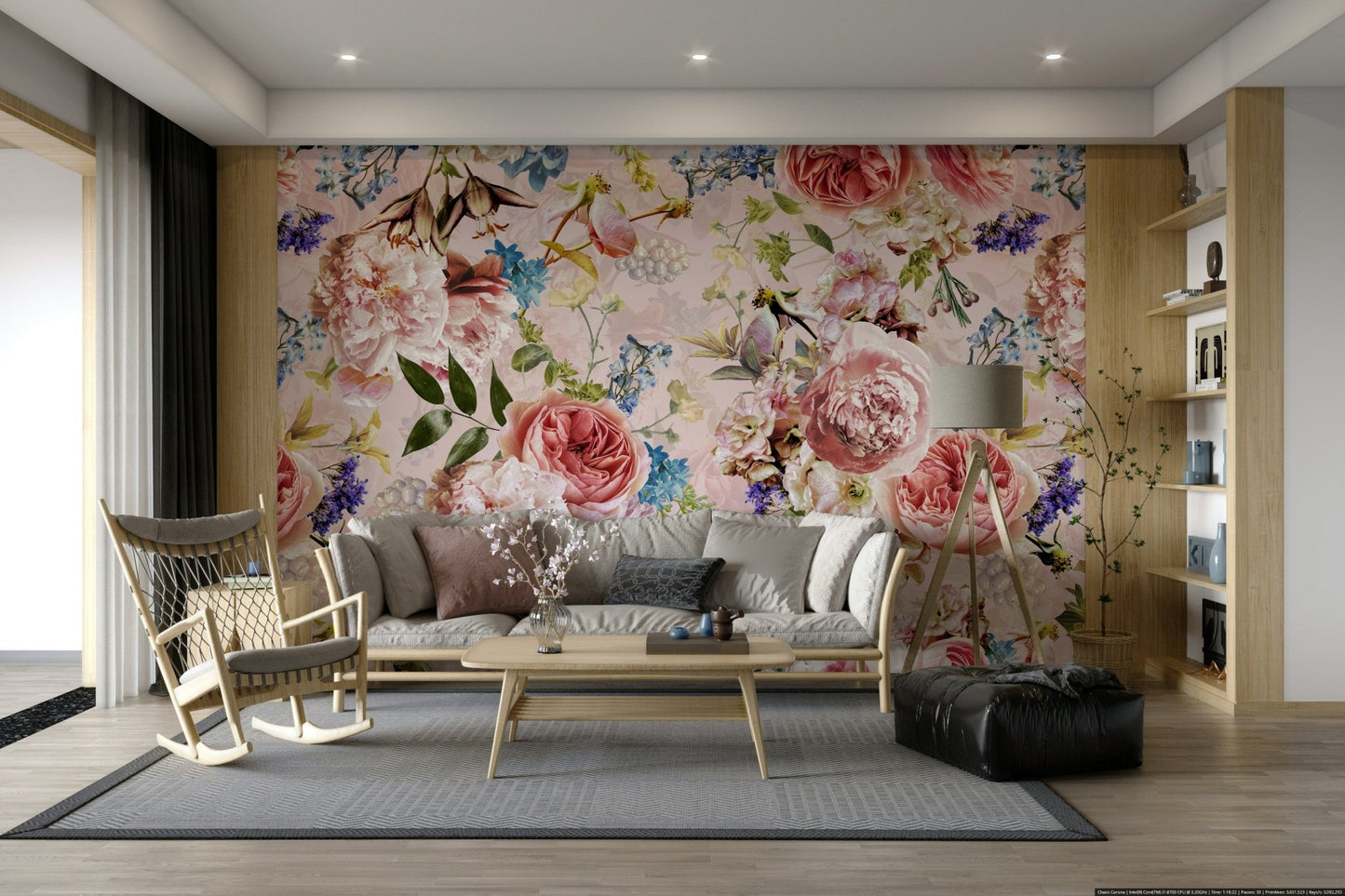 The image feels rich and opulent.

