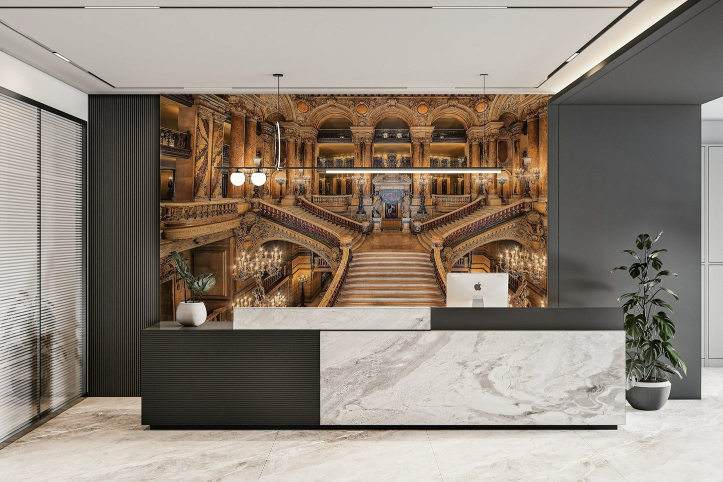 Baroque Elegance Wall Mural