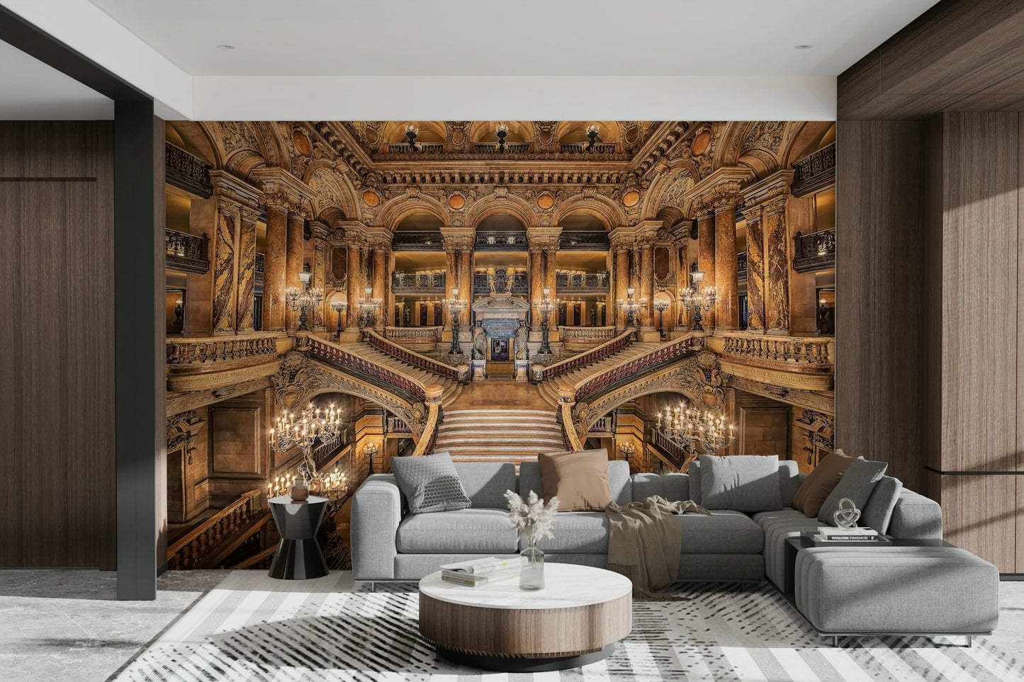 Baroque Elegance Wall Mural