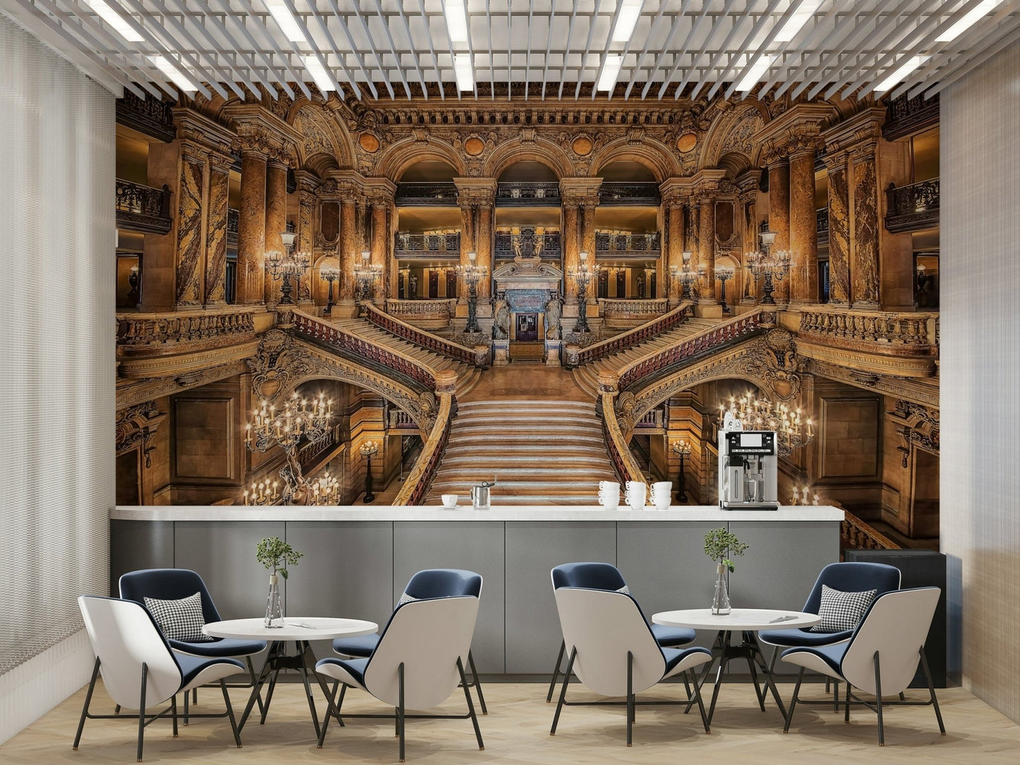 Baroque Elegance Wall Mural