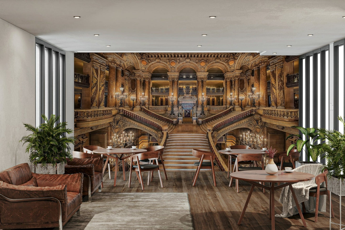 Baroque Elegance Wall Mural