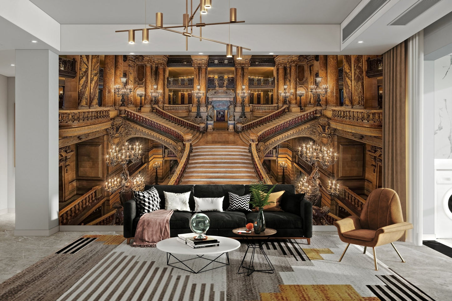 Baroque Elegance Wall Mural