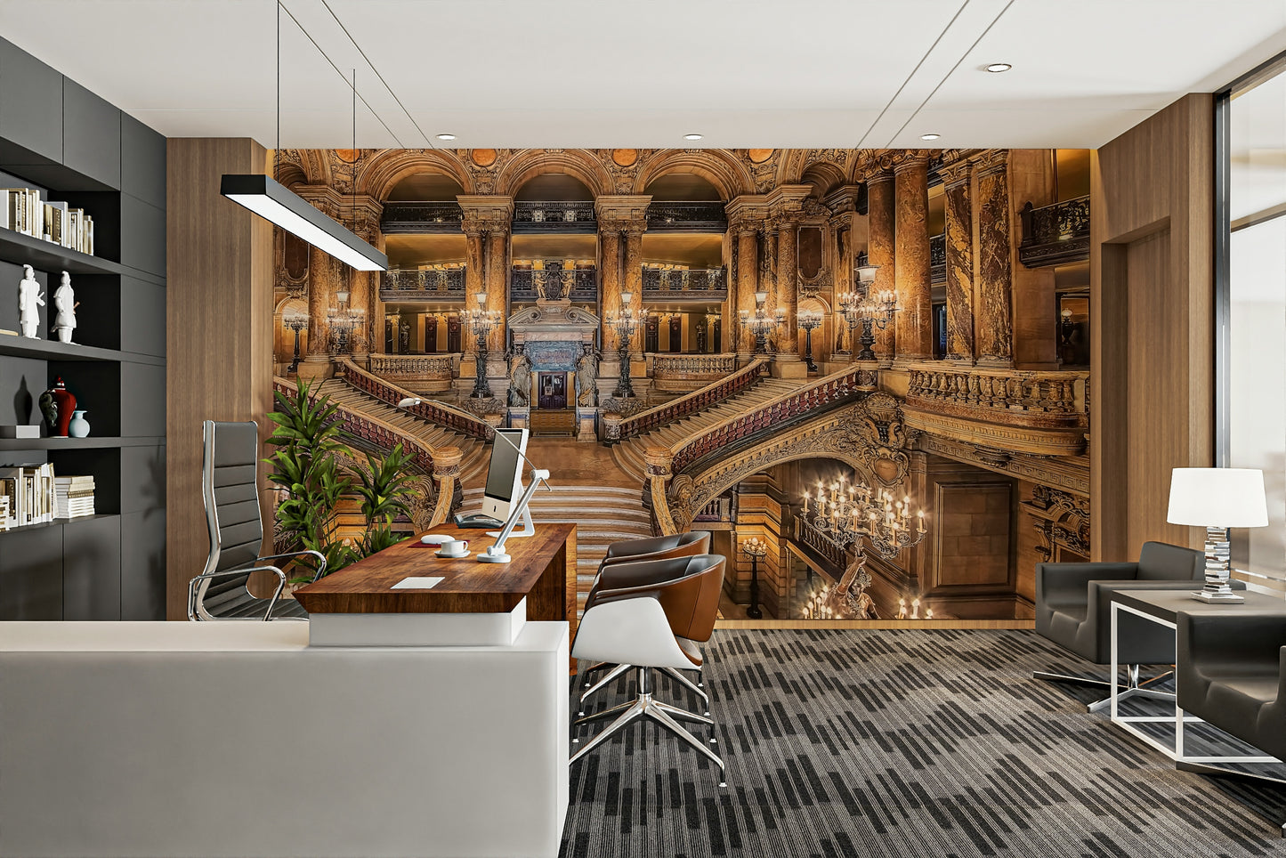 Baroque Elegance Wall Mural