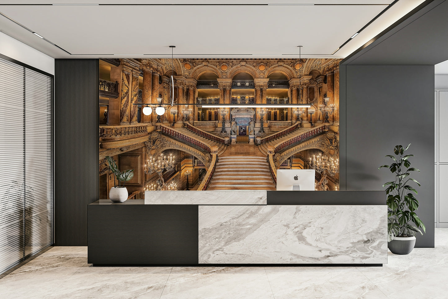 Baroque Elegance Wall Mural