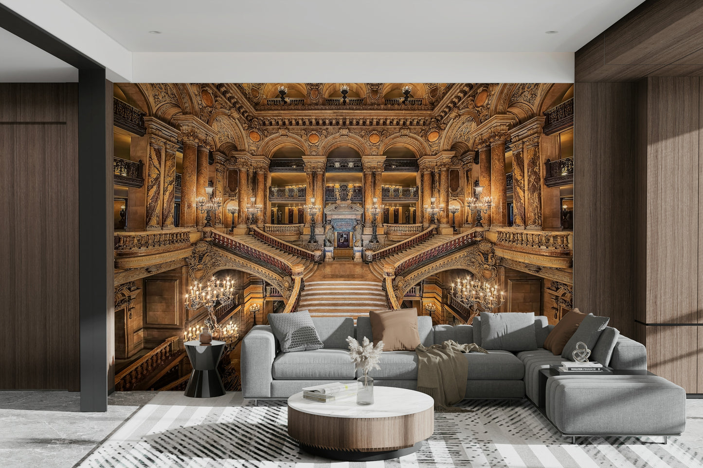 Baroque Elegance Wall Mural