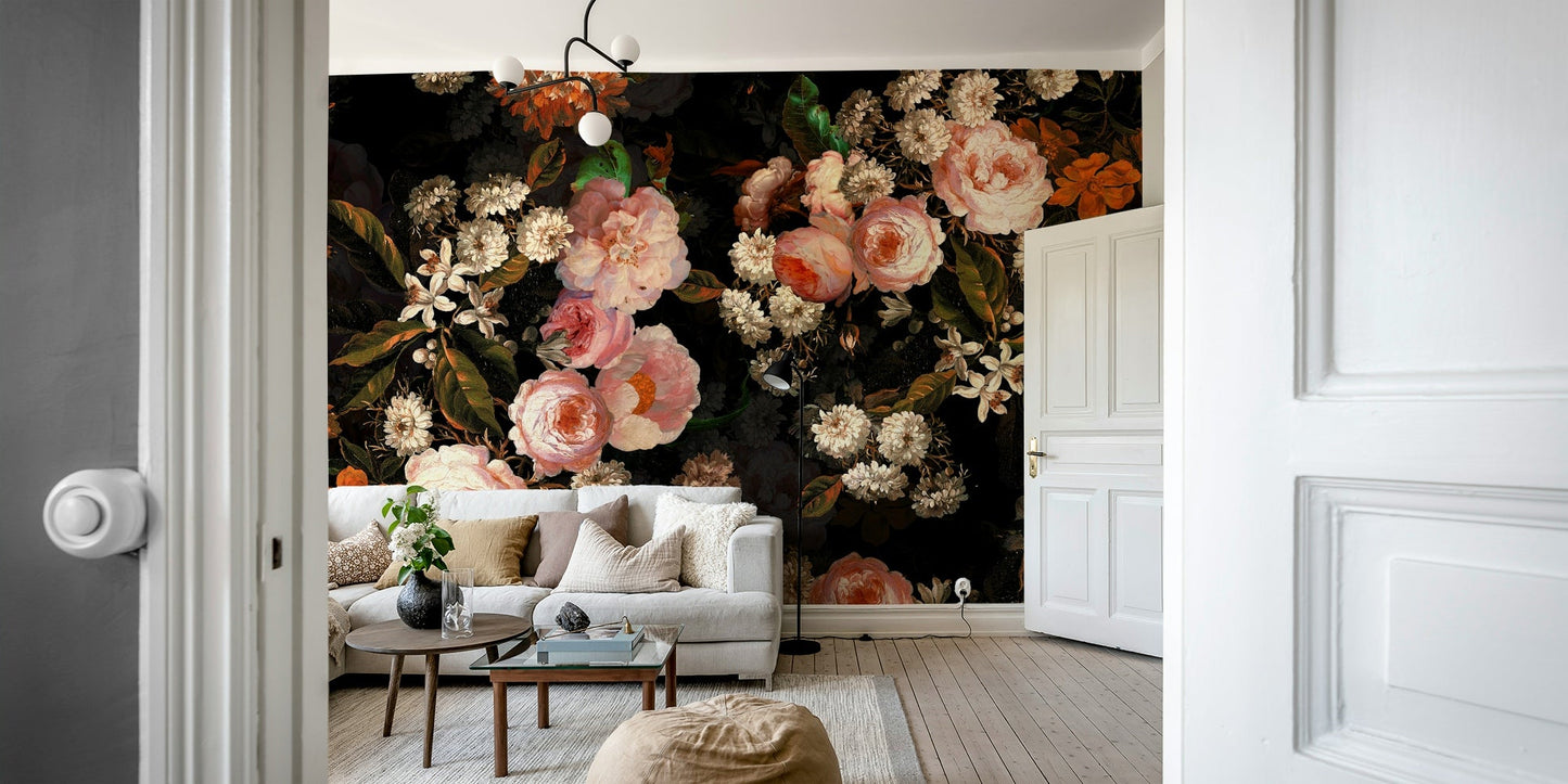The flowers are large and have a detailed, painterly quality. GD3809

