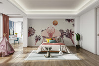 Basketball wall mural for bedroom


