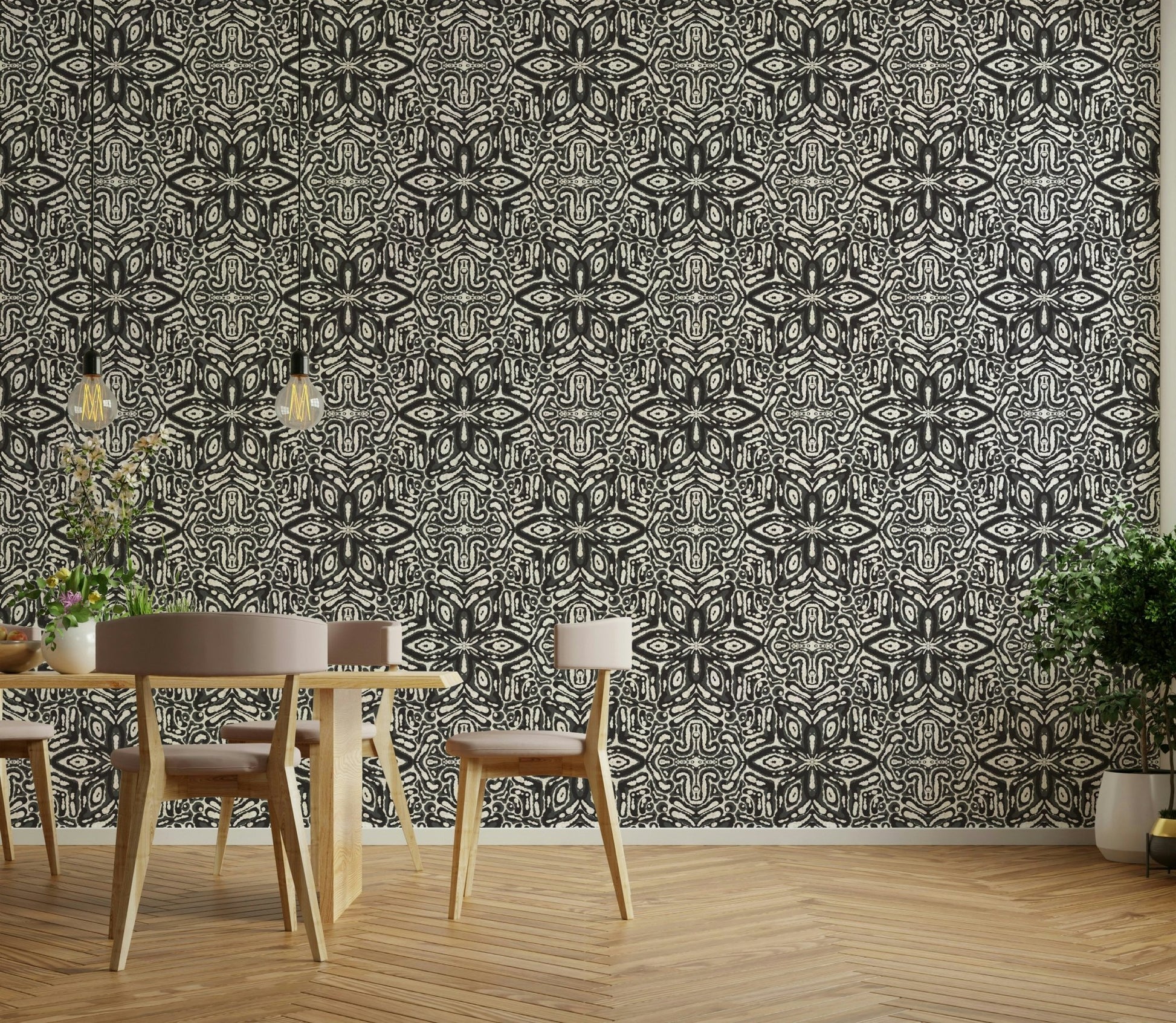Hand-drawn floral pattern

